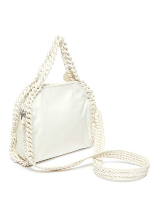 Detail View - Click To Enlarge - STELLA MCCARTNEY - 'Falabella Candy' mini shaggy deer leather tote