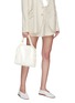 Front View - Click To Enlarge - STELLA MCCARTNEY - 'Falabella Candy' mini shaggy deer leather tote