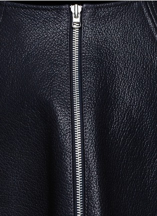 Detail View - Click To Enlarge - OPENING CEREMONY - 'Dakota' leather flare skirt
