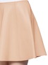 Detail View - Click To Enlarge - OPENING CEREMONY - 'Dakota' leather flare skirt
