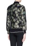 Back View - Click To Enlarge - OPENING CEREMONY - 'Anemone' jacquard classic varsity jacket