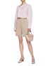 Figure View - Click To Enlarge - SHORT SENTENCE - Panelled Bermuda shorts