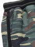  - THE UPSIDE - 'Army Camo' print drawstring track shorts