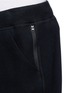 Detail View - Click To Enlarge - THEORY - 'Striker' double faced cotton blend shorts