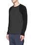 Front View - Click To Enlarge - THEORY - 'Lineman' raglan sleeve T-shirt