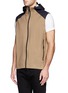 Front View - Click To Enlarge - THEORY - 'Shield' c_change™ zip up vest