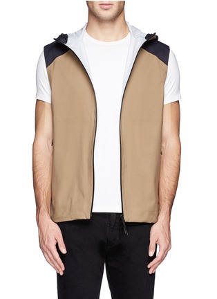 Main View - Click To Enlarge - THEORY - 'Shield' c_change™ zip up vest