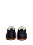 Back View - Click To Enlarge - CHLOÉ - Shearling leather moccasin boots