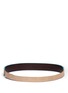 Back View - Click To Enlarge - GIVENCHY - 'Show' colourblock leather suede belt