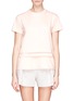 Main View - Click To Enlarge - CHLOÉ - Double layer embroidery trim T-shirt