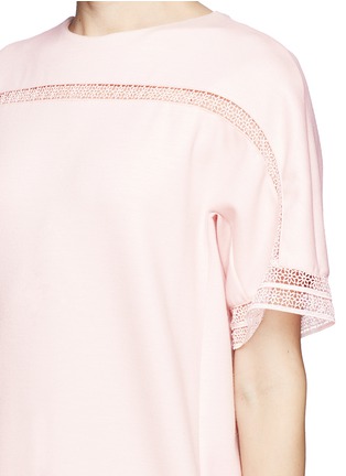 Detail View - Click To Enlarge - CHLOÉ - Embroidered trim shift dress