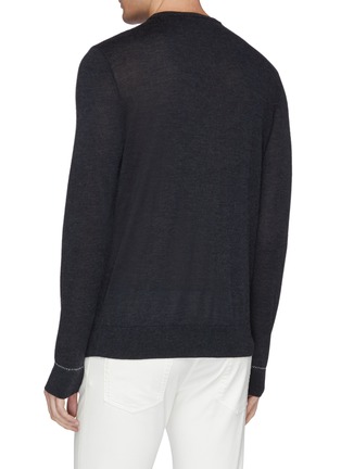 Back View - Click To Enlarge - EQUIL - Wool-silk-cashmere sweater