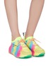 Figure View - Click To Enlarge - STELLA MCCARTNEY - 'Eclypse' chunky outsole patchwork sneakers