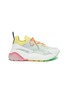 Main View - Click To Enlarge - STELLA MCCARTNEY - 'Eclypse' chunky outsole colourblock patchwork sneakers