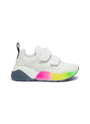 Main View - Click To Enlarge - STELLA MCCARTNEY - 'Eclypse' colourblock chunky outsole faux leather sneakers