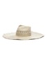 Main View - Click To Enlarge - GLADYS TAMEZ - 'Belle' packable frayed woven straw hat