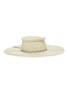 Figure View - Click To Enlarge - GLADYS TAMEZ - 'Stevie' embellished leather band woven straw hat