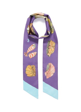 Main View - Click To Enlarge - CJW - 'Sushi Dreams' print silk twilly scarf