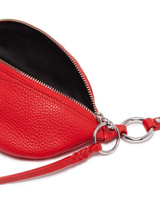 Detail View - Click To Enlarge - REBECCA MINKOFF - 'Bree' mini leather bum bag