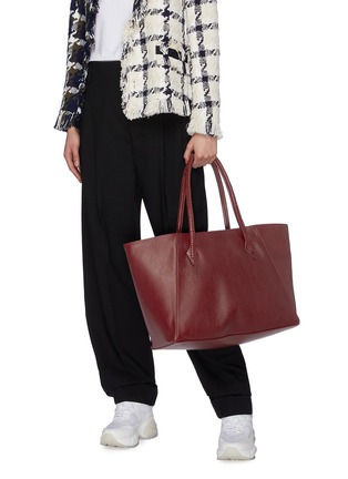 Figure View - Click To Enlarge - MÉTIER - 'Perriand' convertible side leather tote