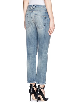 Back View - Click To Enlarge - CURRENT/ELLIOTT - The Boyfriend distressed jeans