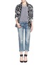 Figure View - Click To Enlarge - CURRENT/ELLIOTT - The Boyfriend distressed jeans