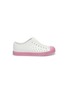 Main View - Click To Enlarge - NATIVE  - 'Jefferson Glow' colourblock perforated toddler slip-on sneakers