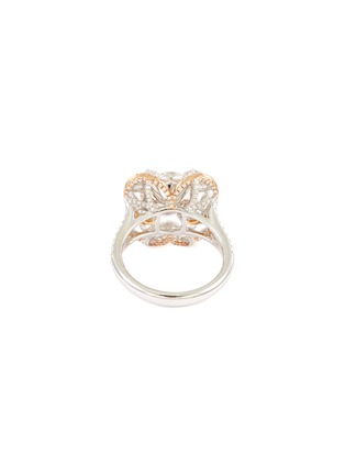 Figure View - Click To Enlarge - LC COLLECTION JEWELLERY - Diamond 18k gold cluster ring