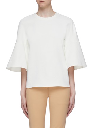 Main View - Click To Enlarge - TIBI - Flared sleeve top