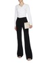 Figure View - Click To Enlarge - TIBI - Shirred wrap top