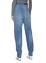 Back View - Click To Enlarge - TIBI - Belted pleated stonewashed jeans