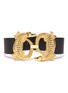 Main View - Click To Enlarge - TIBI - Alligator buckle leather belt