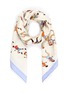 Main View - Click To Enlarge - KAREN MABON - 'Marathon' graphic print silk twill scarf