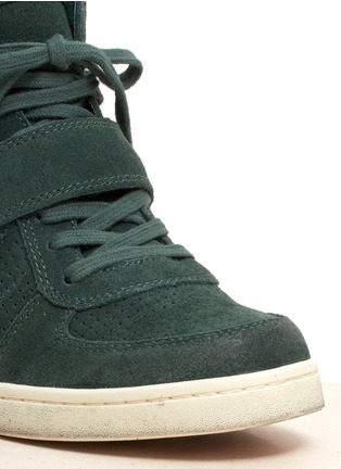 Detail View - Click To Enlarge - ASH - 'Cool' suede wedge sneakers