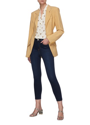 Figure View - Click To Enlarge - L'AGENCE - 'Margot' high rise skinny jeans