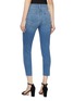 Back View - Click To Enlarge - L'AGENCE - 'El Matador' cropped skinny jeans