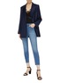 Figure View - Click To Enlarge - L'AGENCE - 'El Matador' cropped skinny jeans