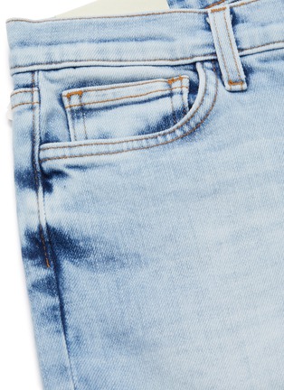  - L'AGENCE - 'El Matador' raw cuff slim fit jeans