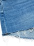  - L'AGENCE - 'Audrey' frayed cuff denim shorts