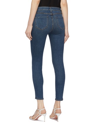 Back View - Click To Enlarge - L'AGENCE - 'Mazzy' low rise skinny jeans