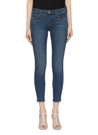 Main View - Click To Enlarge - L'AGENCE - 'Mazzy' low rise skinny jeans