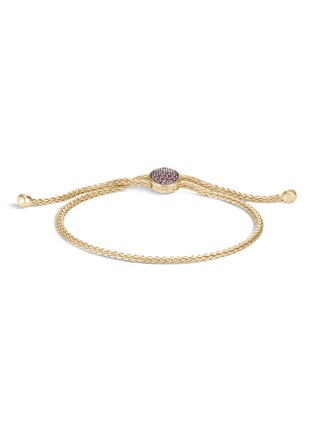 Main View - Click To Enlarge - JOHN HARDY - 'Classic Chain' spinel 18k yellow gold bracelet