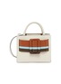 Main View - Click To Enlarge - BOYY - 'Bobby 23' stripe buckled leather satchel