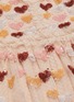 Detail View - Click To Enlarge - NEEDLE & THREAD - 'Love Heart' sequin tiered tulle dress