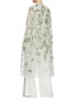 Back View - Click To Enlarge - NEEDLE & THREAD - 'Valentina Sequin' floral tulle cape