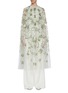 Main View - Click To Enlarge - NEEDLE & THREAD - 'Valentina Sequin' floral tulle cape