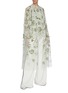 Figure View - Click To Enlarge - NEEDLE & THREAD - 'Valentina Sequin' floral tulle cape