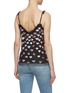 Back View - Click To Enlarge - NEEDLE & THREAD - 'Love Heart' sequin ruffle trim tulle camisole top