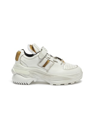 Main View - Click To Enlarge - MAISON MARGIELA - 'Retro Fit' chunky outsole cutout leather sneakers