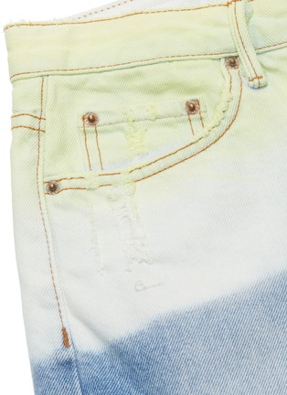  - GRLFRND - 'Jourdan' ripped cuff ombré denim shorts